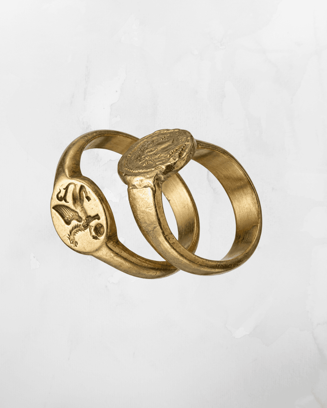 Anéis Signet Intaglio (Grifo)